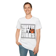 Muffin Cat Vibes T-Shirt — Retro Paw Print Cat Lover Tee - Trending Now - August 2026