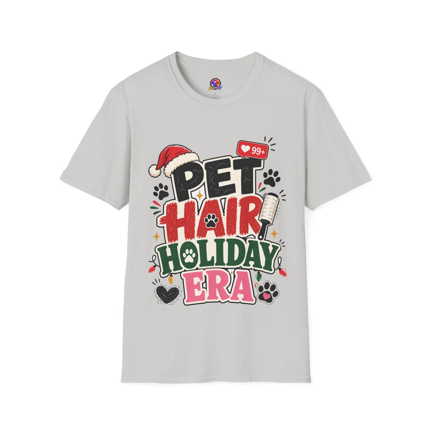 Pet Hair Holiday Tee — Funny Christmas Shirt for Pet Lovers