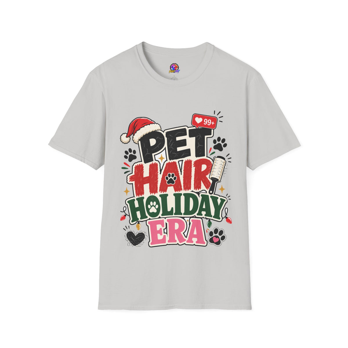 Pet Hair Holiday Tee — Funny Christmas Shirt for Pet Lovers