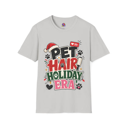 Pet Hair Holiday Tee — Funny Christmas Shirt for Pet Lovers