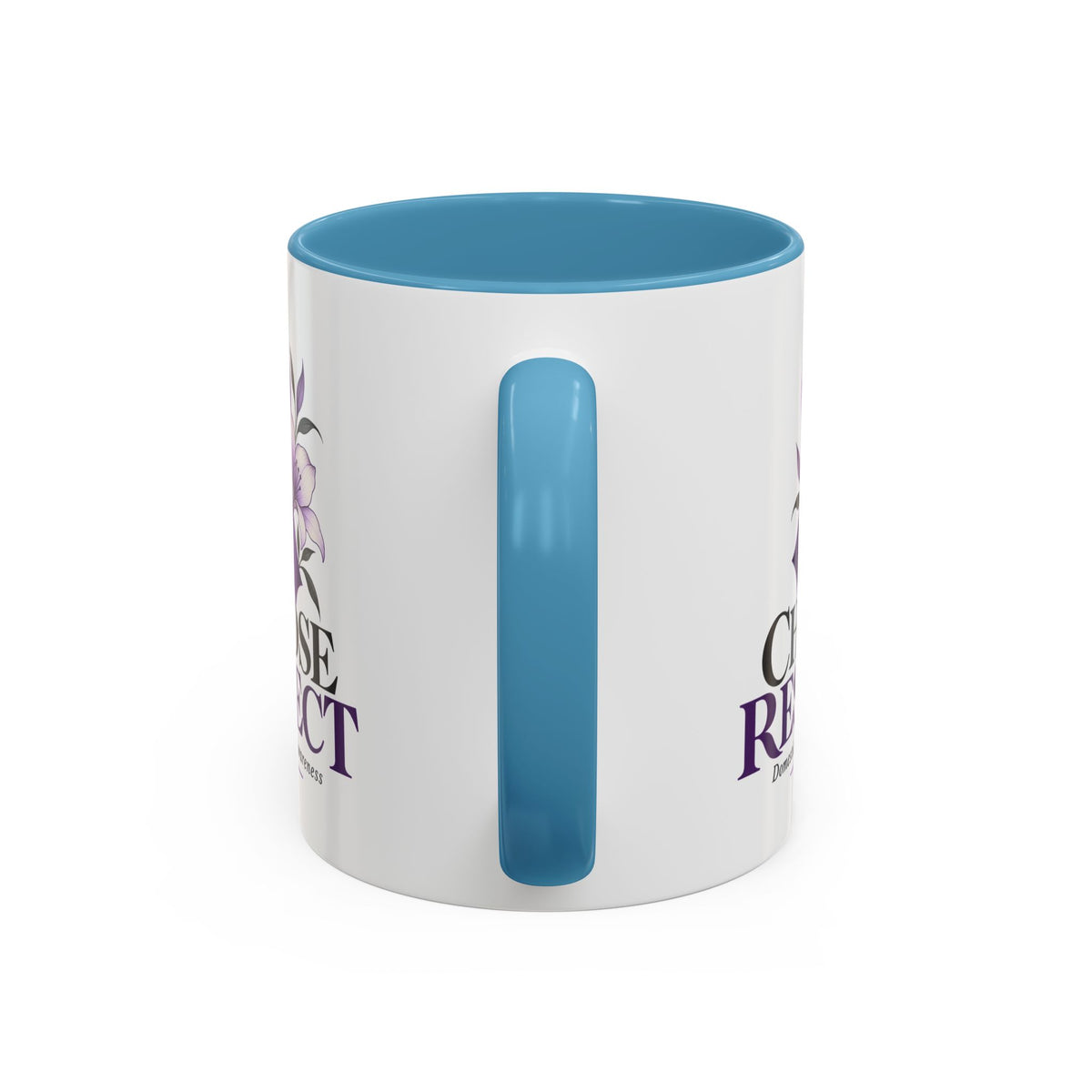 Choose Respect - Domestic Violence Awareness Coffee Mug (Accent, 11/15oz)