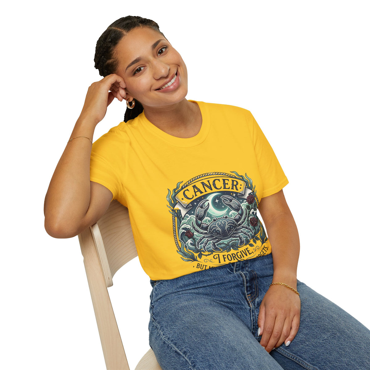 Cancer Zodiac T-Shirt — Crab Constellation Sign Tee