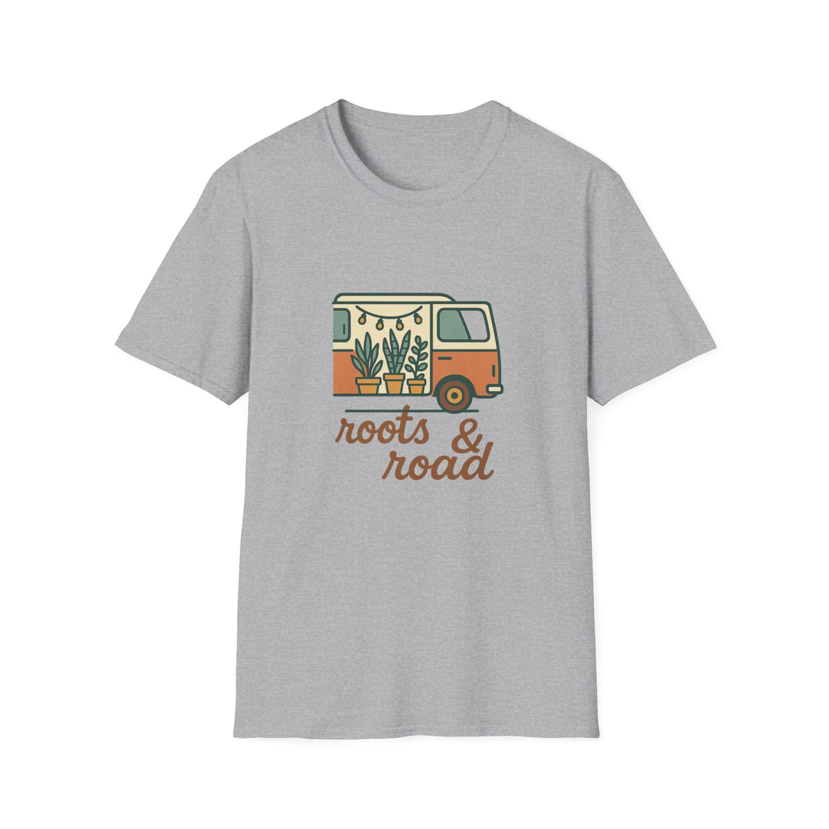 Roots & Road Camper Van T‑Shirt — Vintage Boho Adventure Tee - Trending Now - August 2026