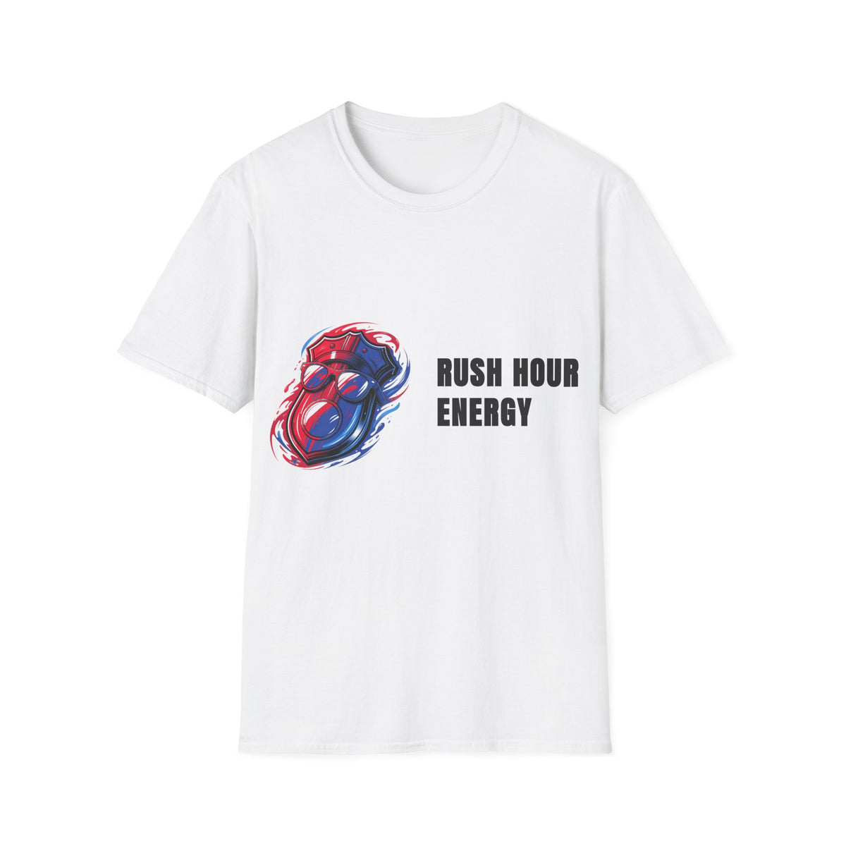 Rush Hour Energy T-Shirt — Retro Racing Skull Graphic Tee - Trending Now - September 2026