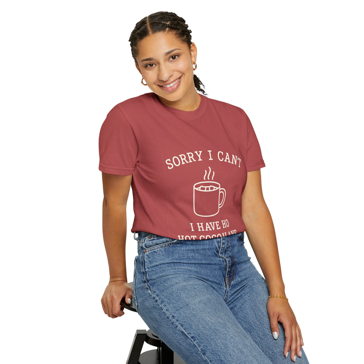 Hot Cocoa Plans T-Shirt — "Sorry I Can’t, I Have Hot Cocoa Plans" Cozy Graphic Tee - Trending Now - October 2026