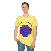 Manifested This Husband T-Shirt — Psychedelic Four-Leaf Clover Graphic Tee - Trending Now - September 2026