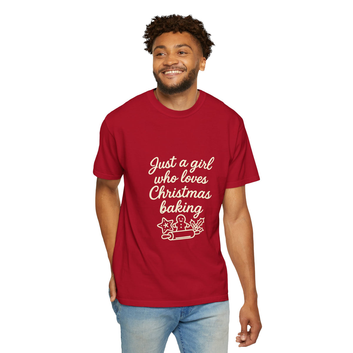 Christmas Baking T-Shirt — "Just a Girl Who Loves Christmas Baking" Holiday Tee- Trending Now - October 2026