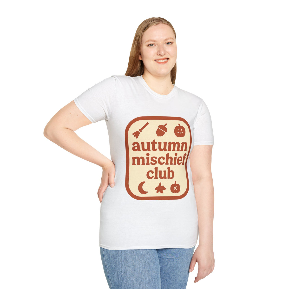 Autumn Mischief Club T-Shirt — Cozy Fall Graphic Tee - Trending Now - August 2026