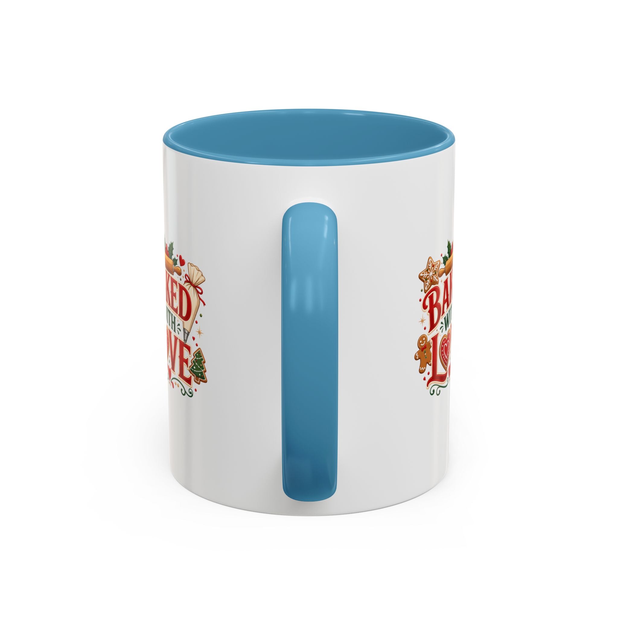 Baked With Love Coffee Mug — Holiday Baking Kitchen Gift