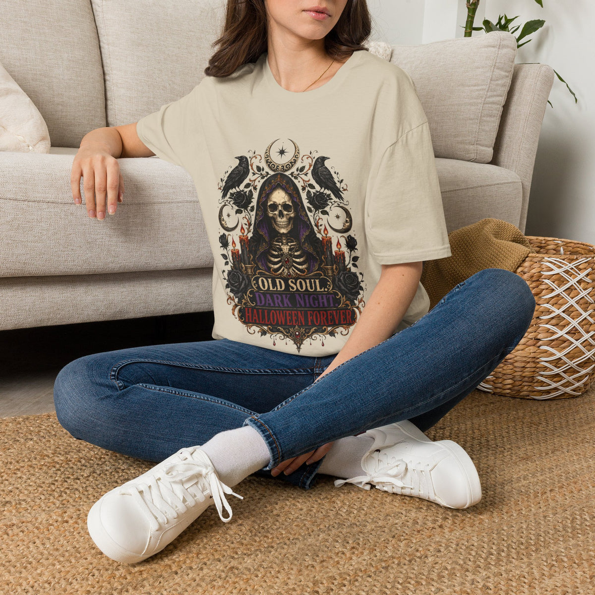 Halloween Old Soul Unisex Softstyle T-Shirt