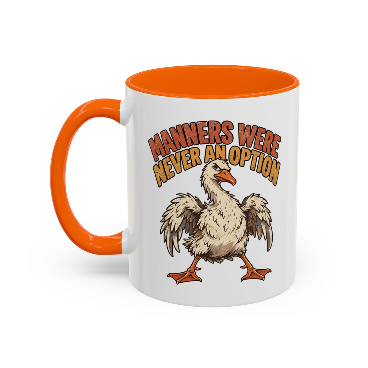 Manners Were Never An Option Funny And Witty  Coffee Mug