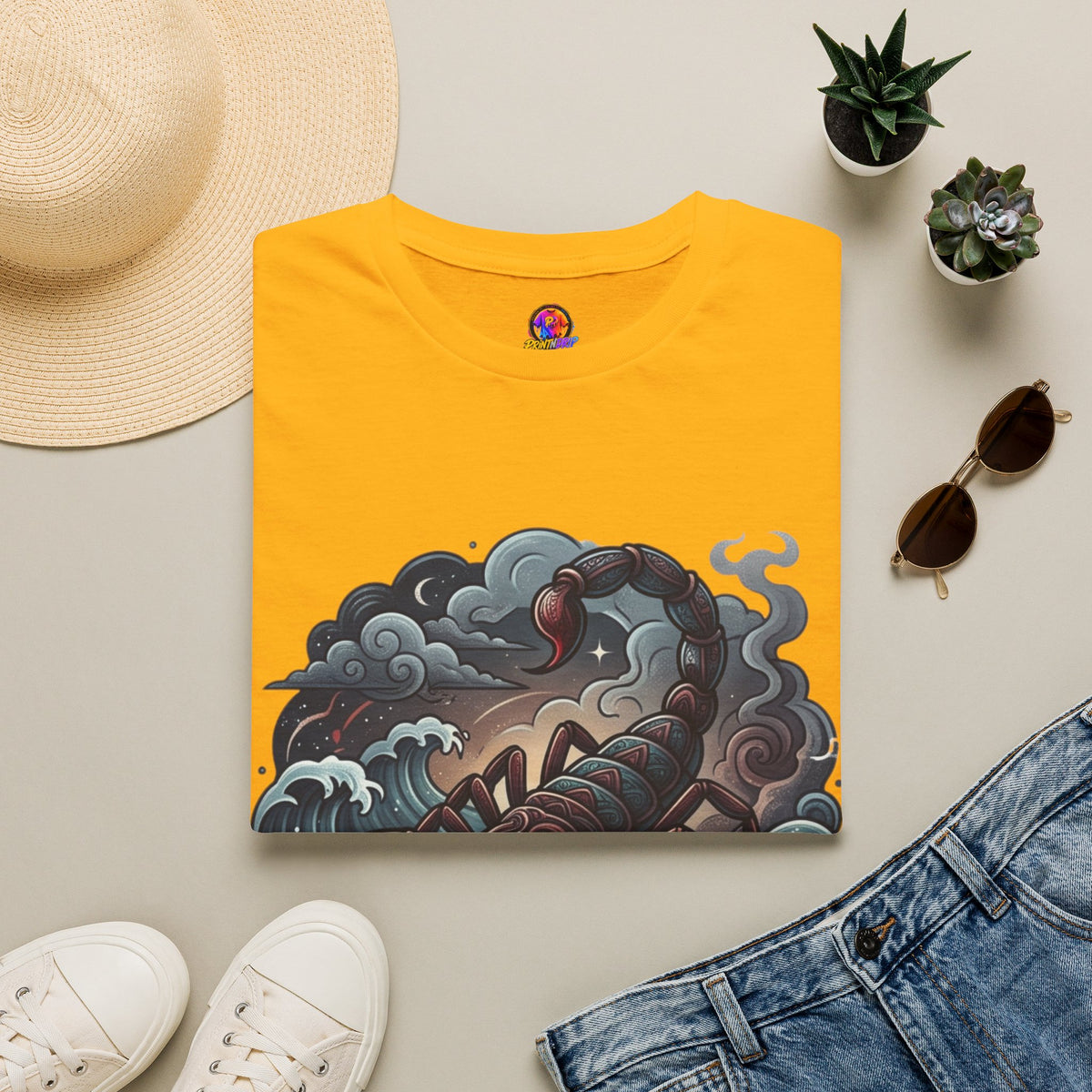 Scorpion Wave Unisex Softstyle T-Shirt
