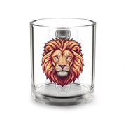 Leo Lion Head Glass Mug — 10oz Bold Mane Coffee & Tea Cup