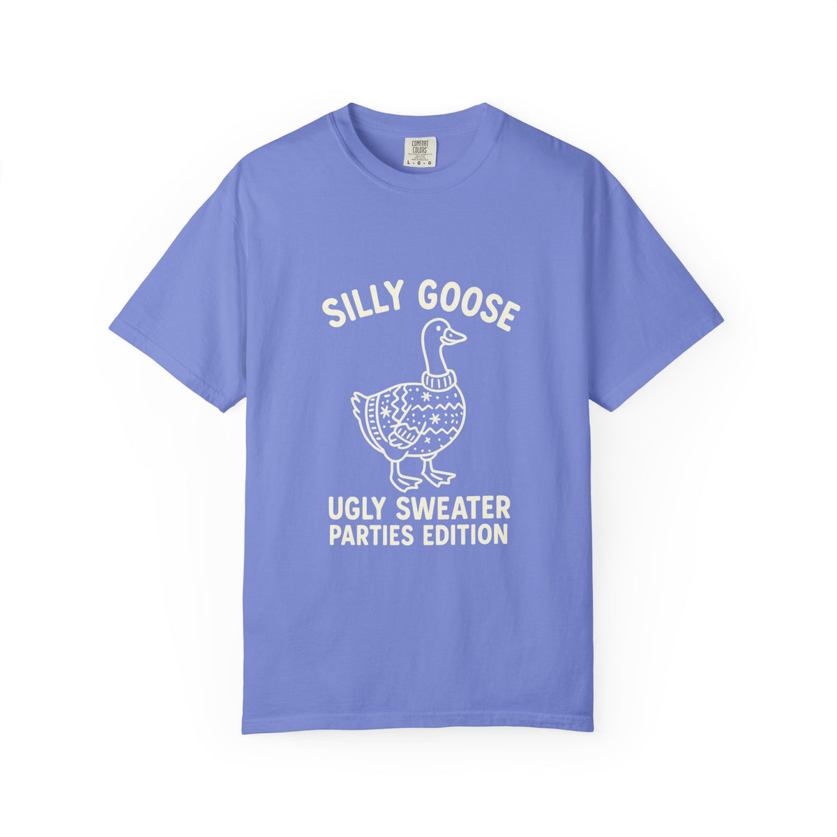 Silly Goose Ugly Sweater Parties Edition T-Shirt - Trending Now - October 2026