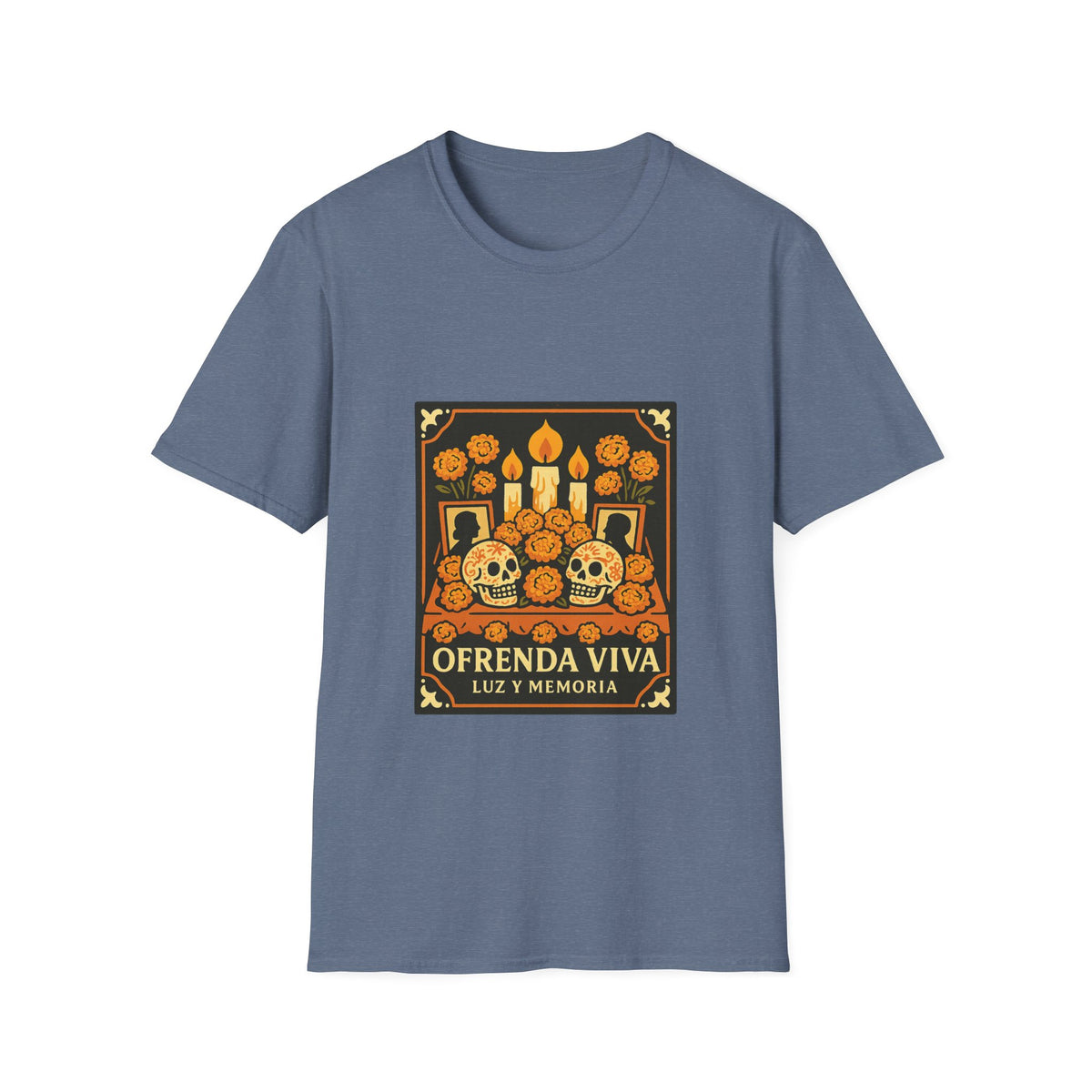 Day of the Dead T-Shirt — 'Ofrenda Viva' Calavera Altar Design - Trending Now - October 2026
