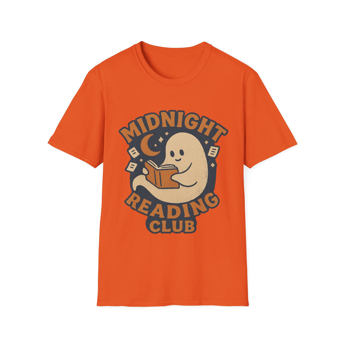 Midnight Reading Club T-Shirt — Cute Ghost Booklover Tee - Trending Now - August 2026