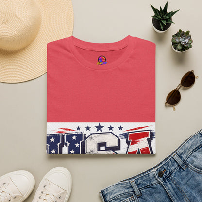 USA Flag Graphic T-Shirt — Patriotic American Pride Tee