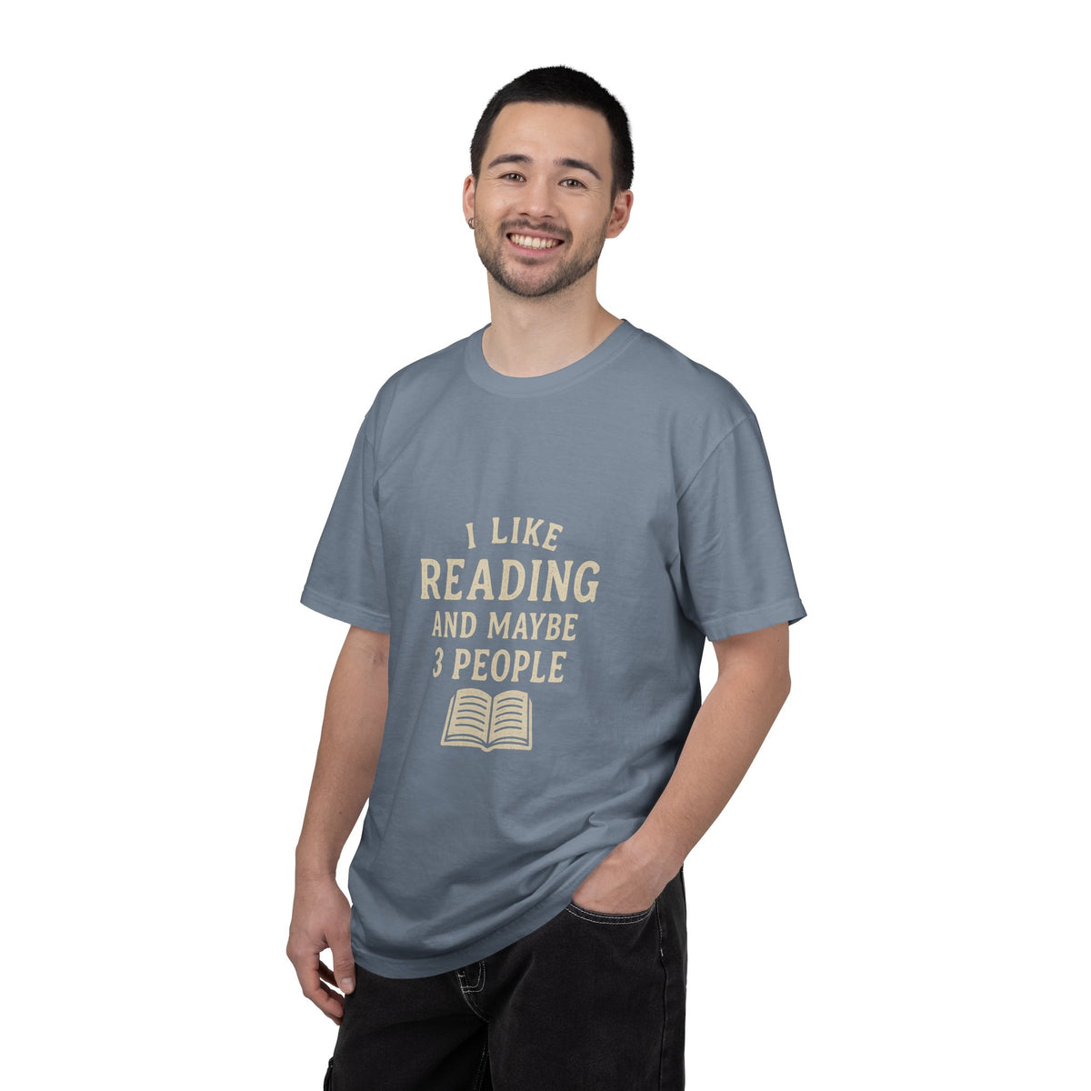 Reading Lover T-Shirt — "I Like Reading and Maybe 3 People" Book Lover Tee - Trending Now - October 2026