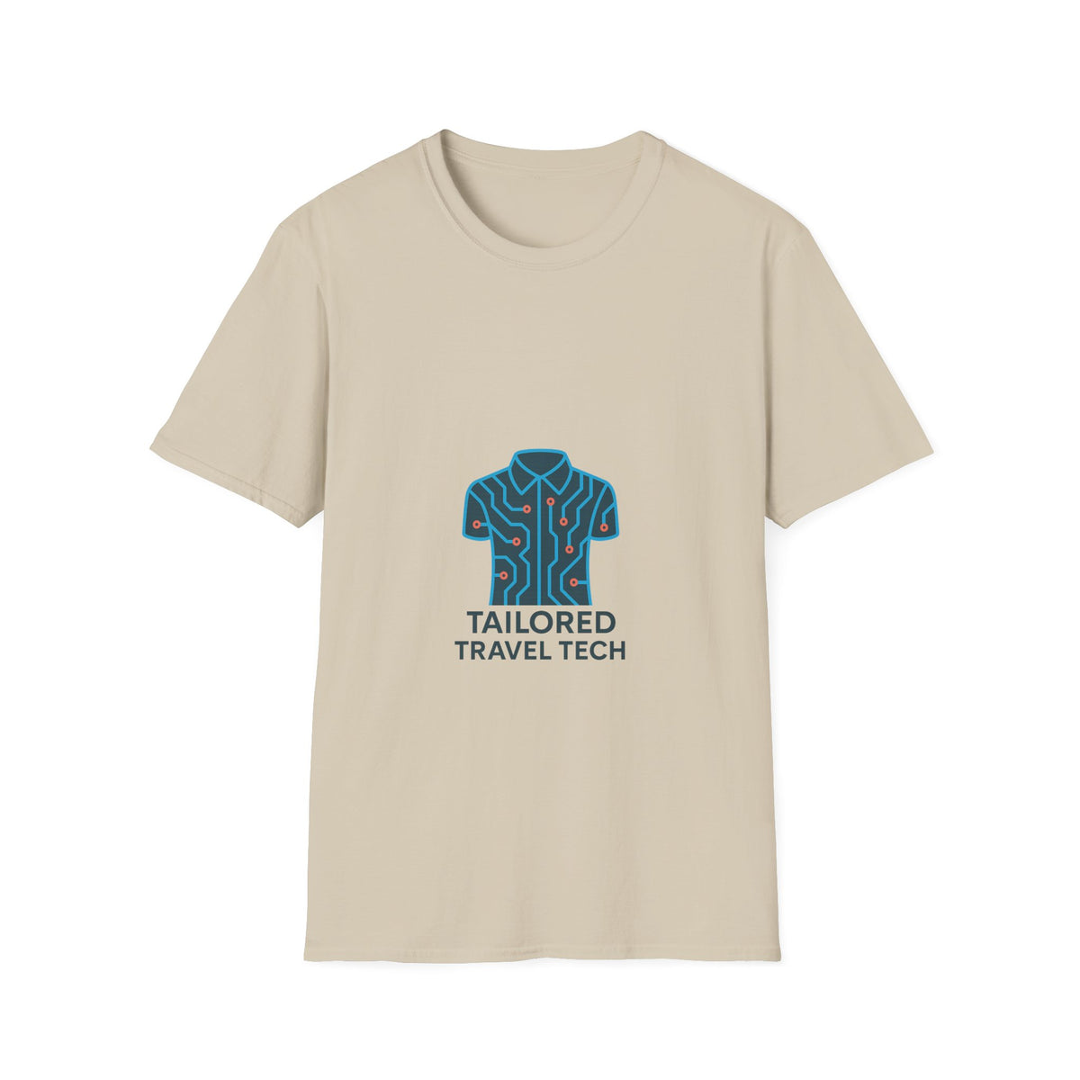 Tailored Travel Tech T-Shirt — Travel Tech Logo Tee - Trending Now - October 2026