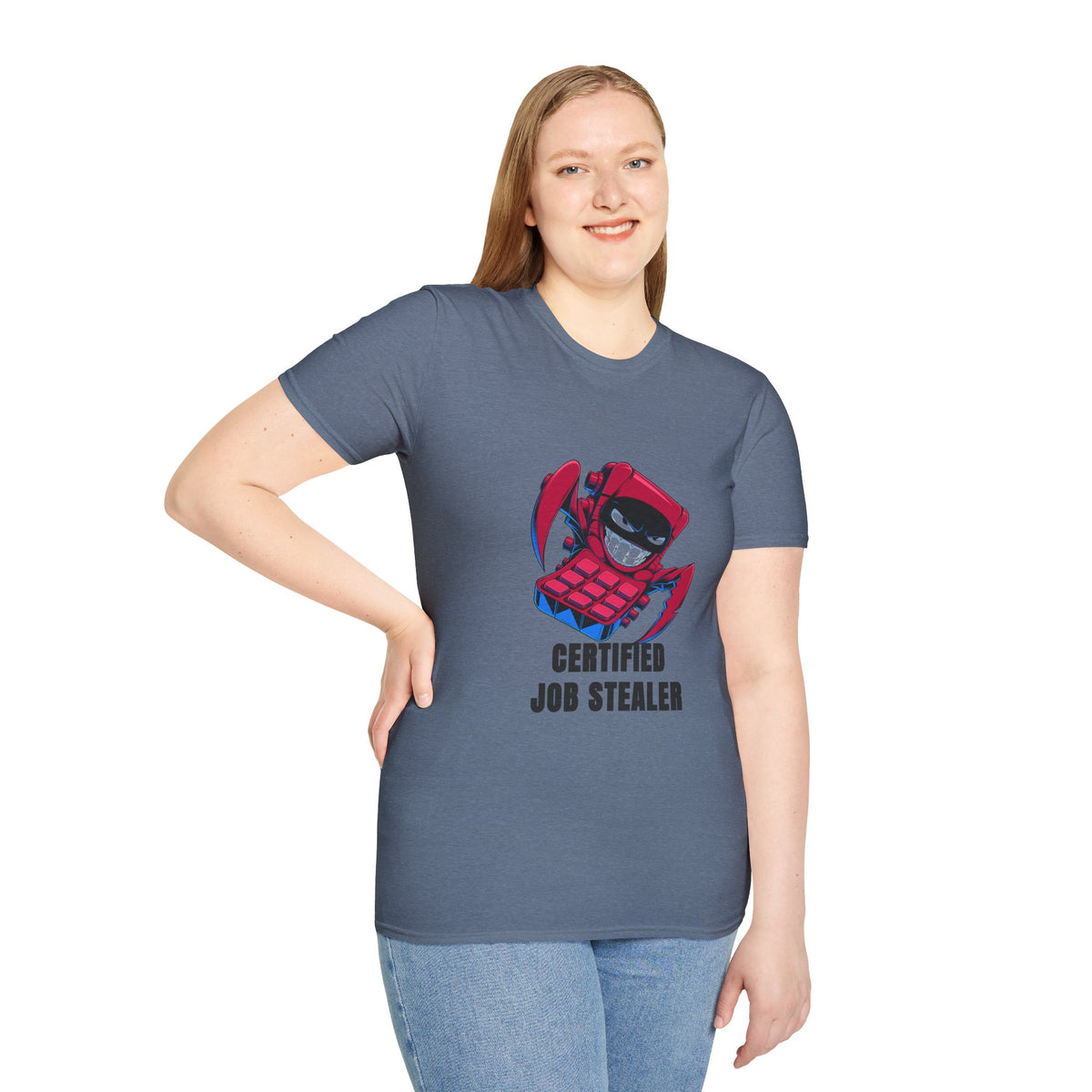 Certified Job Stealer T-Shirt — Funny Cartoon Ninja Heist Tee - Trending Now - August 2026