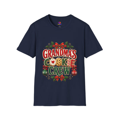 Grandma's Cookie Crew T-Shirt — Festive Christmas Baking Tee