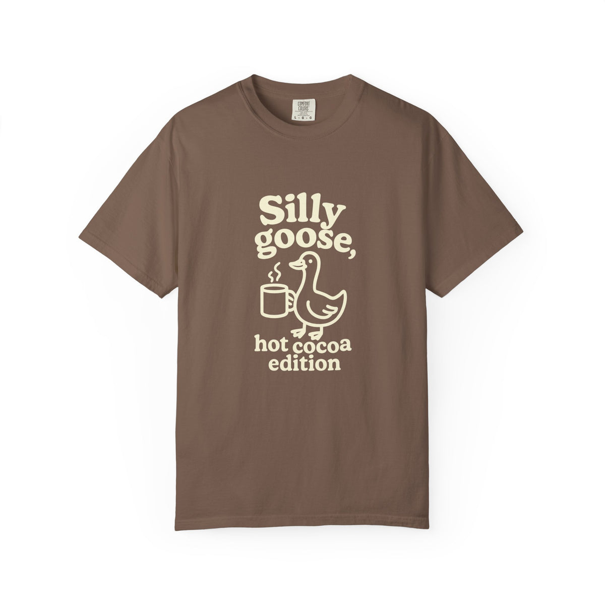 Silly Goose Hot Cocoa T-Shirt — Cute Winter Graphic Tee - Trending Now - October 2026