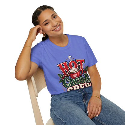 Hot Cocoa Crew T‑Shirt — Cozy Holiday Hot Chocolate Graphic Tee