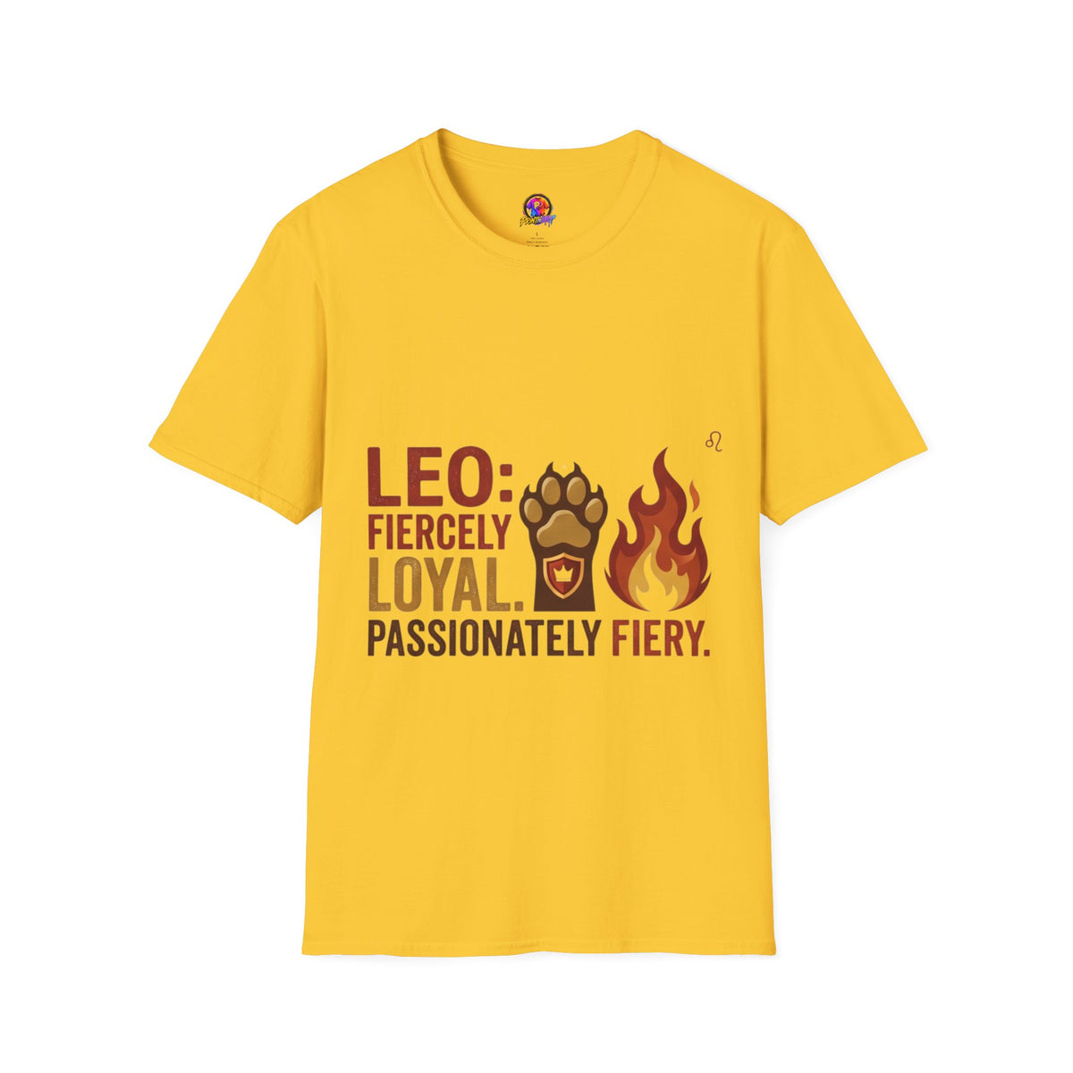 Leo Zodiac T-Shirt — Fiercely Loyal, Passionately Fiery Tee