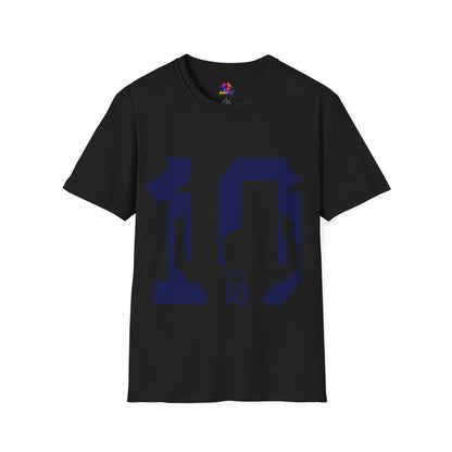 Number 10 Jersey T-Shirt — Retro Athletic Graphic Tee