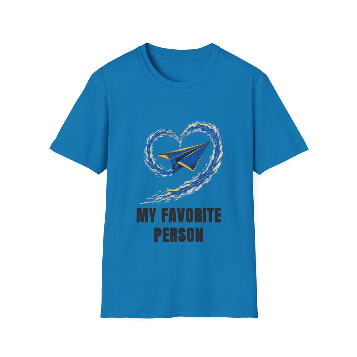 Paper Plane Heart T-Shirt — “My Favorite Person” Graphic Tee - Trending Now - August 2026