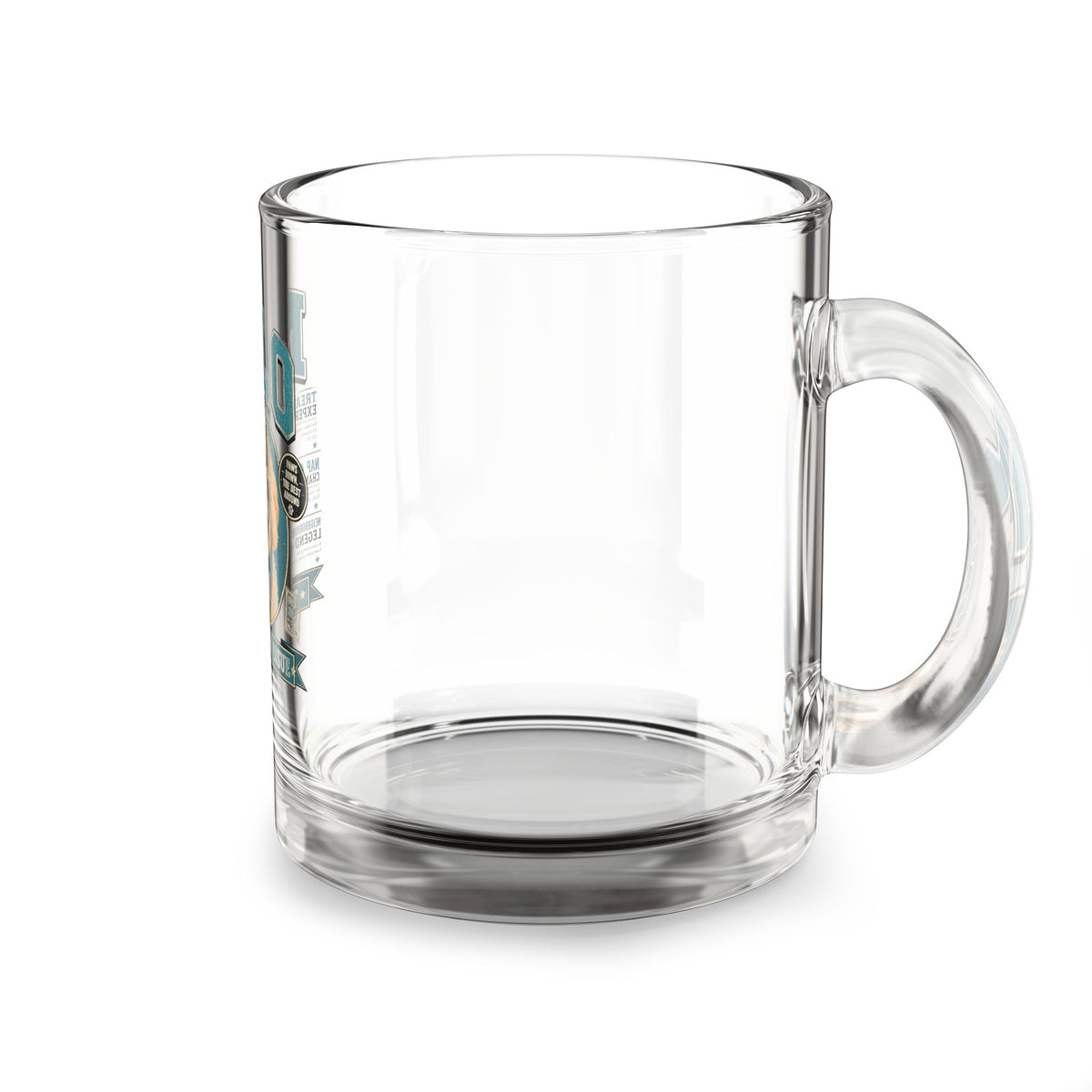 Milo Dog Glass Mug — 10oz 'The Good Boy Issue' Coffee Cup
