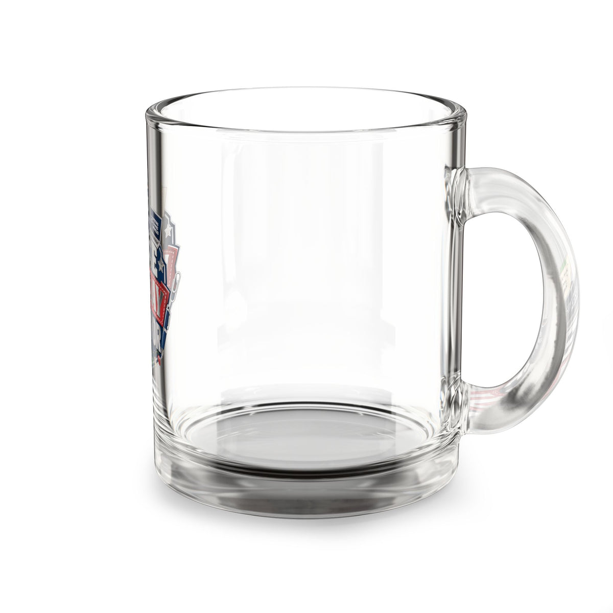 Modern Day Christmas Glass Mug  10ozGlass Mug — "Office Holiday Survivor" Festive Coffee Mug for Coworkers & Secret Santa