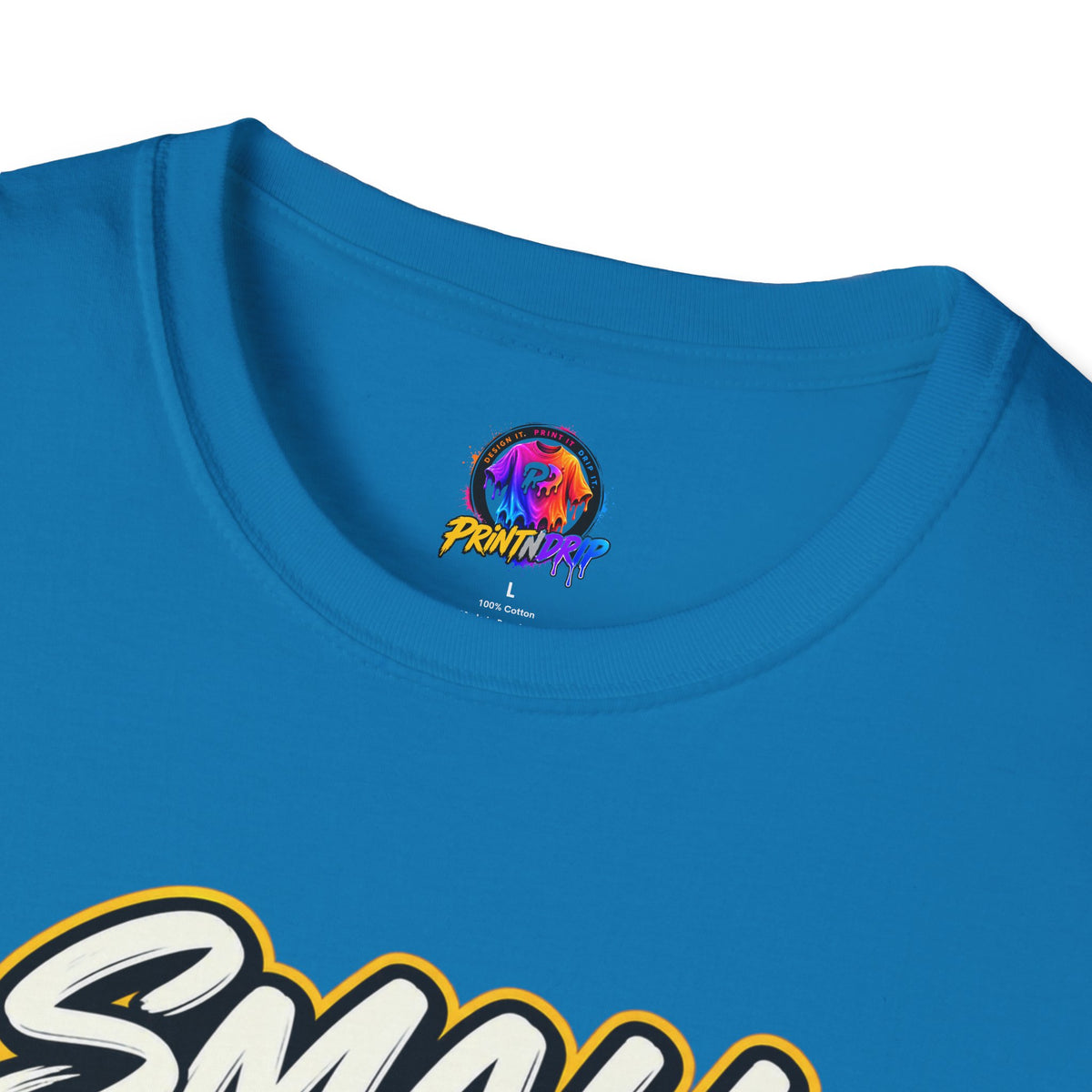 Children's Cancer Awareness T-Shirt — "Small Hands Big Courage" Yellow Ribbon
