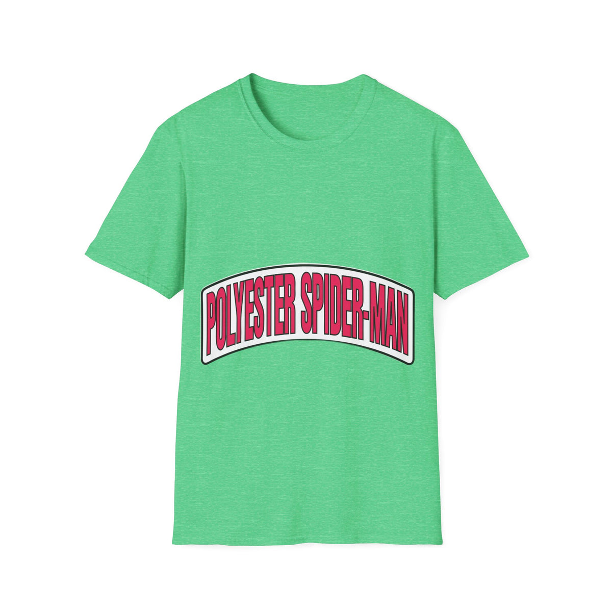 Polyester Spider-Man Retro Arch Tee - Funny Superhero Comic Graphic T-Shirt - Trending Now - September 2026