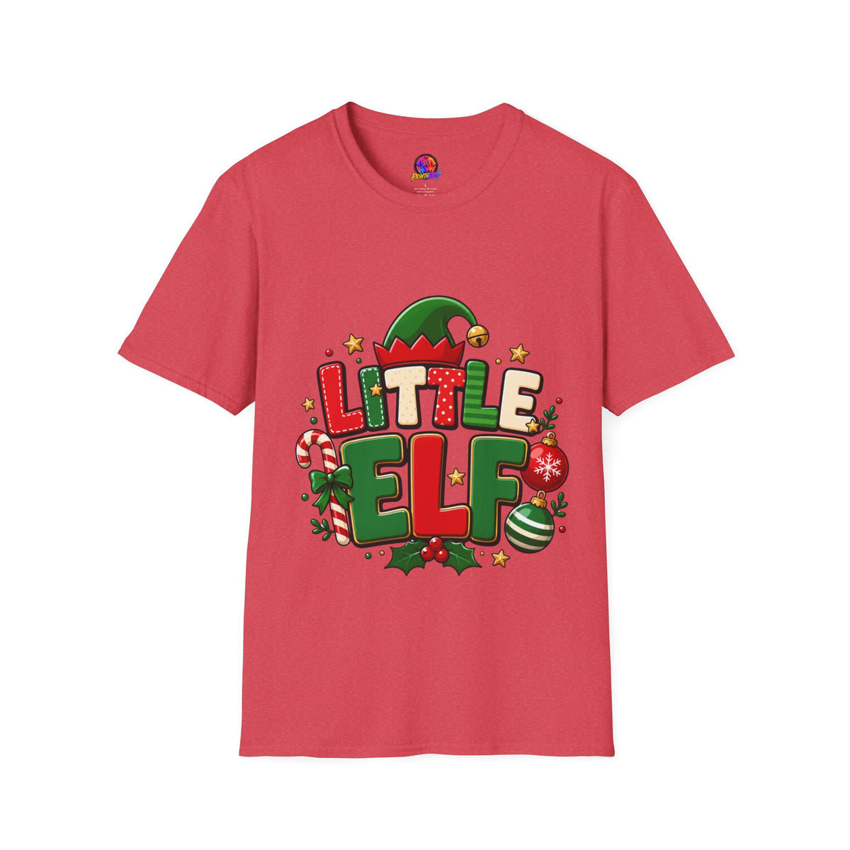 Little Elf Christmas T-Shirt — Cute Holiday Kids/Family Elf Tee