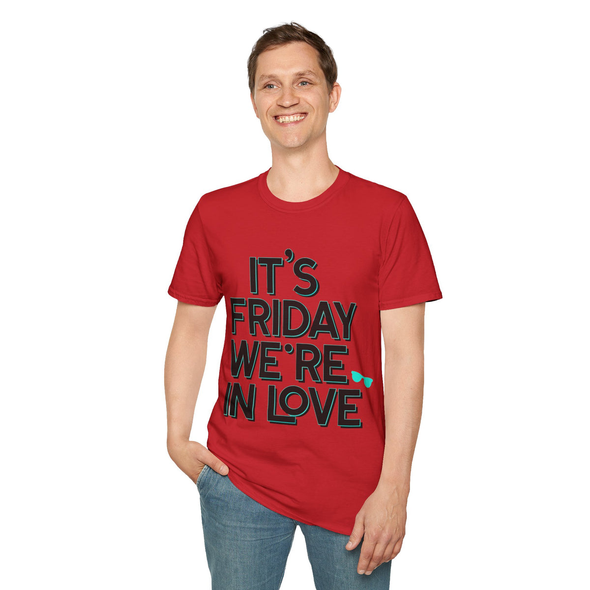 It's Friday We're In Love T-Shirt — Retro Indie Band Vibe Tee - Trending Now - August 2026