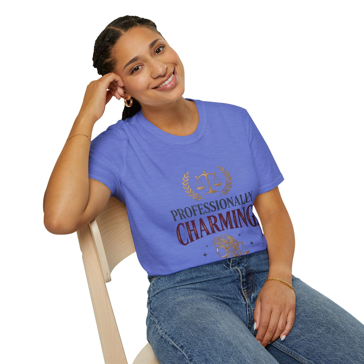 Professionally Charming Libra T-Shirt — Zodiac Scales Astrology Tee