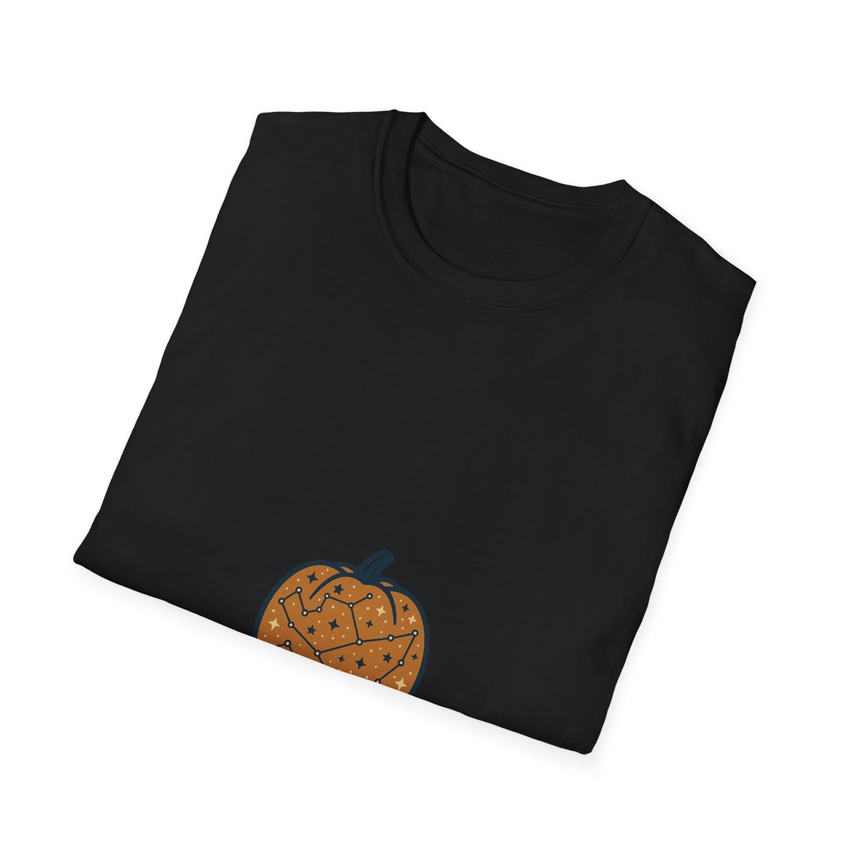 Stars And Squash Cute Pumpkin Tee - Whimsical Autumn Fall Season T-Shirt - Trending Now - September 2026