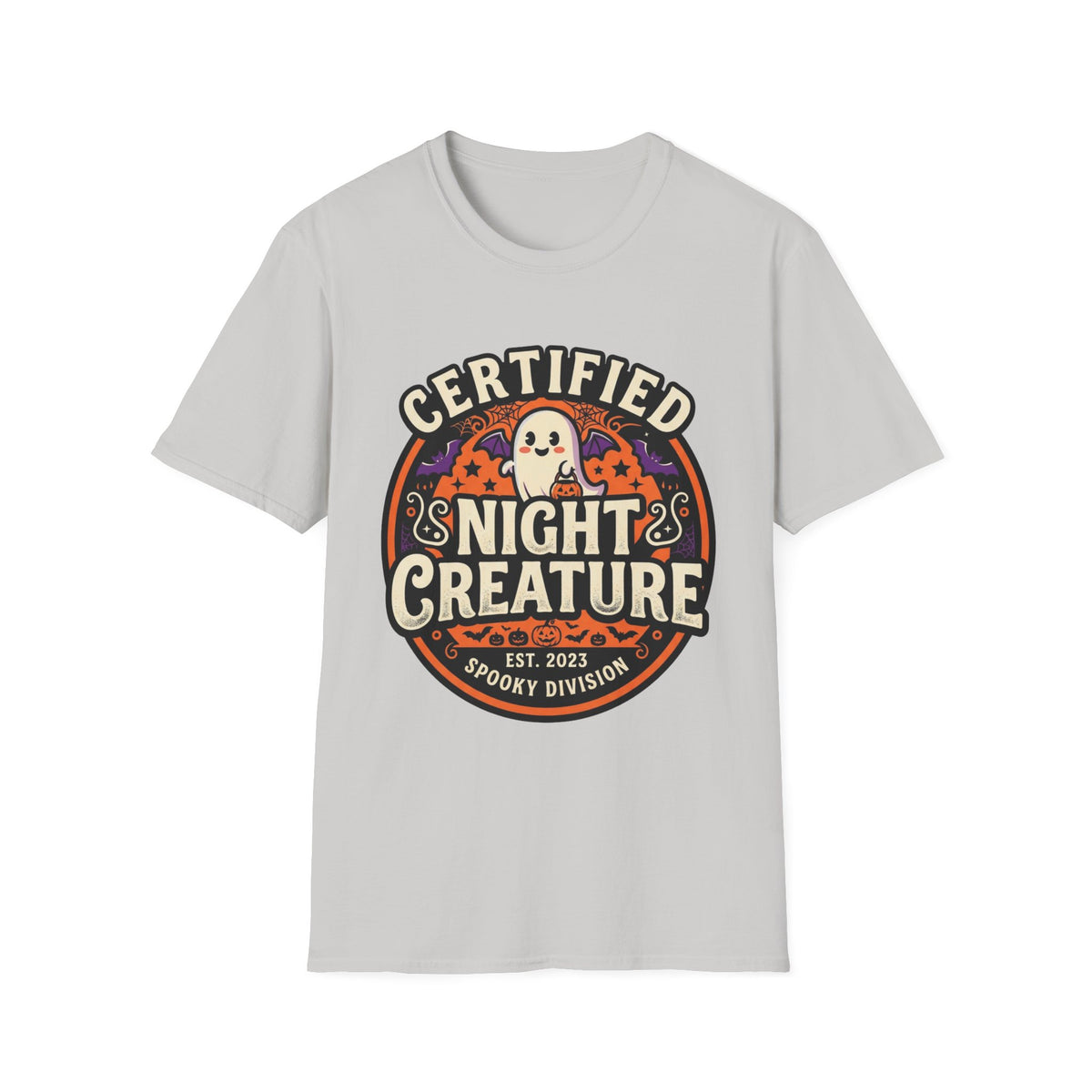 Certified Night Creature T-Shirt – Funny Halloween Bat Lover Tee - Trending Now - August 2026