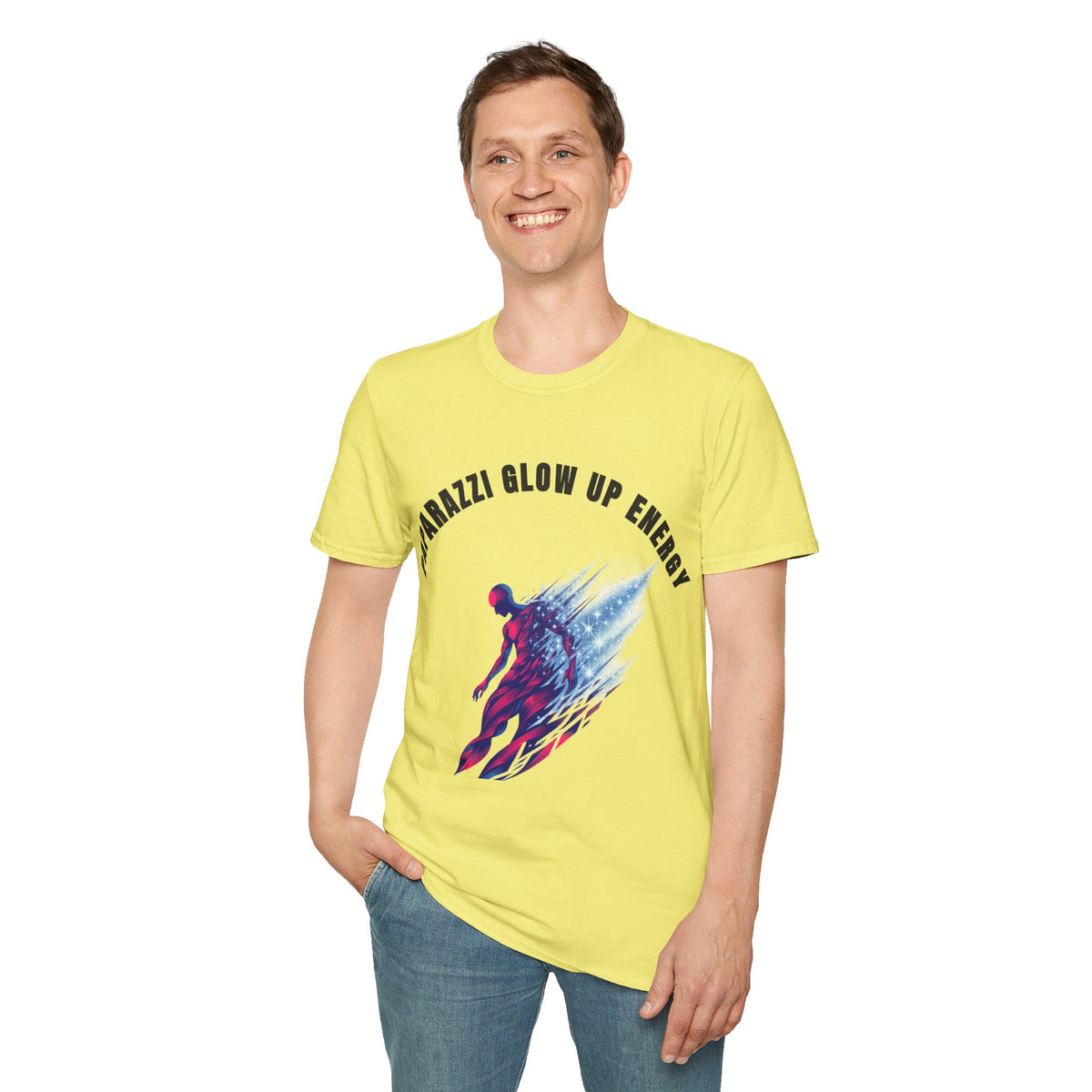 Paparazzi Glow Up Energy T-Shirt — Retro Cosmic Silhouette Tee - Trending Now - September 2026