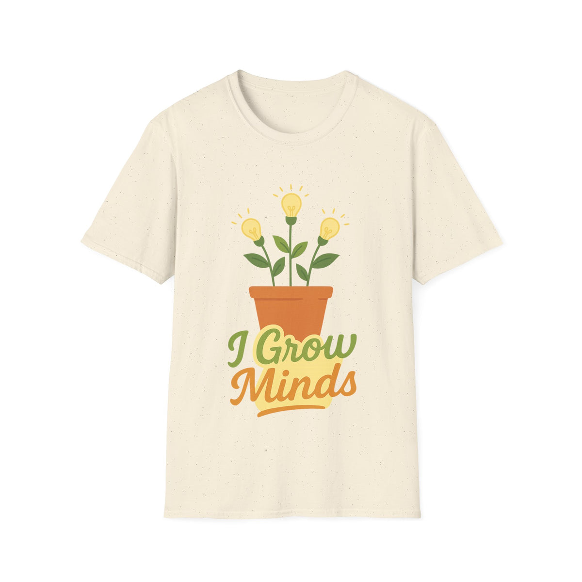 "I Grow Minds" Botanical Teacher Tee | Cute Flower Graphic T-Shirt - Trending Now - September 2026