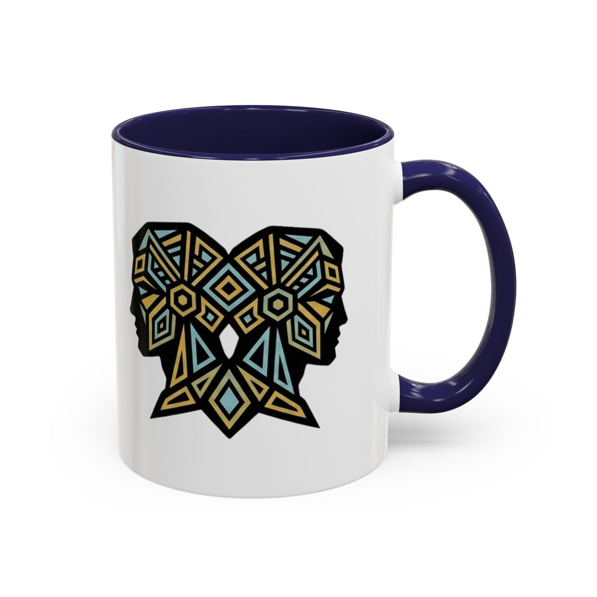 Gemini Zodiac Accent Coffee Mug