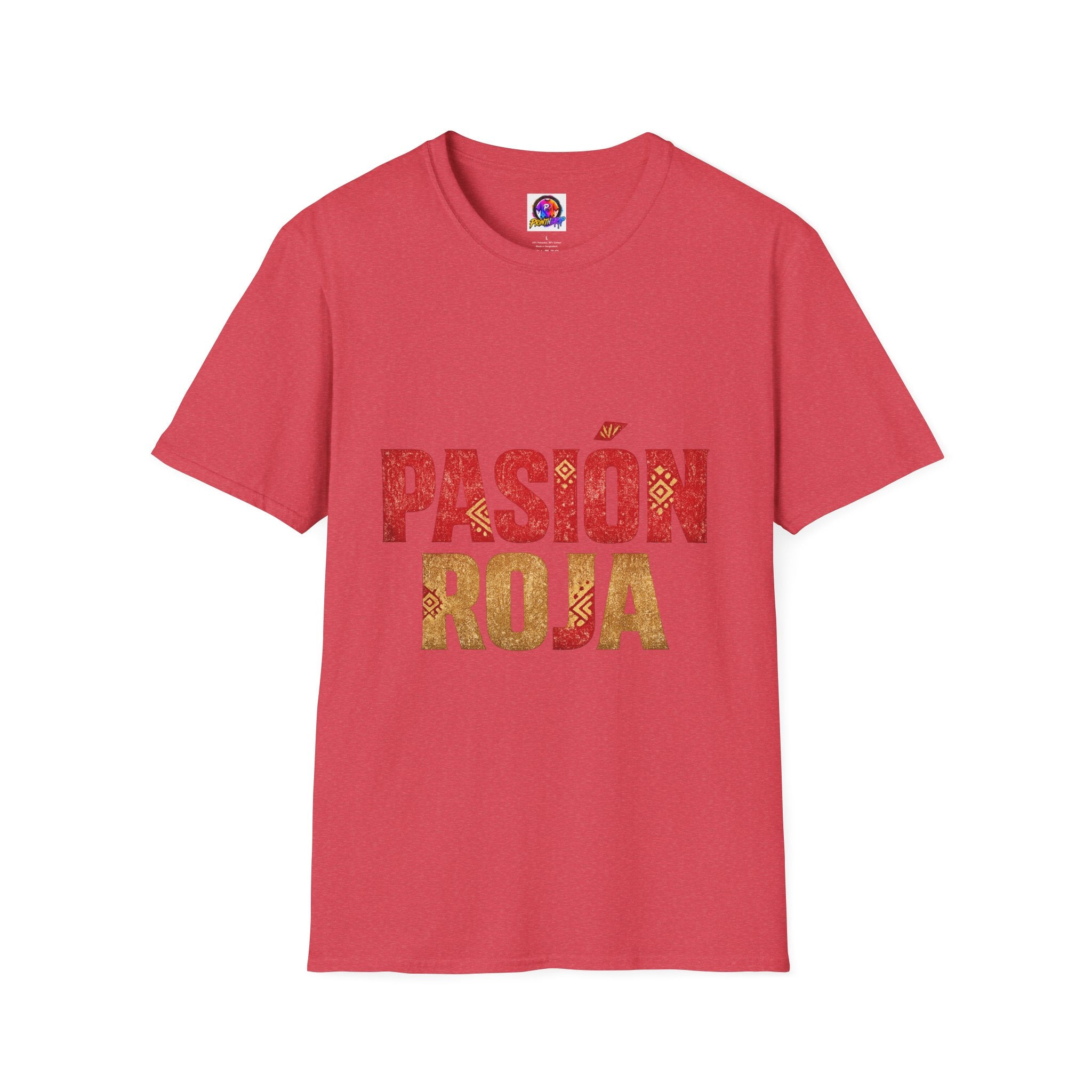 Spain Pasión Roja T-Shirt — Bold Spanish Pride Graphic Tee