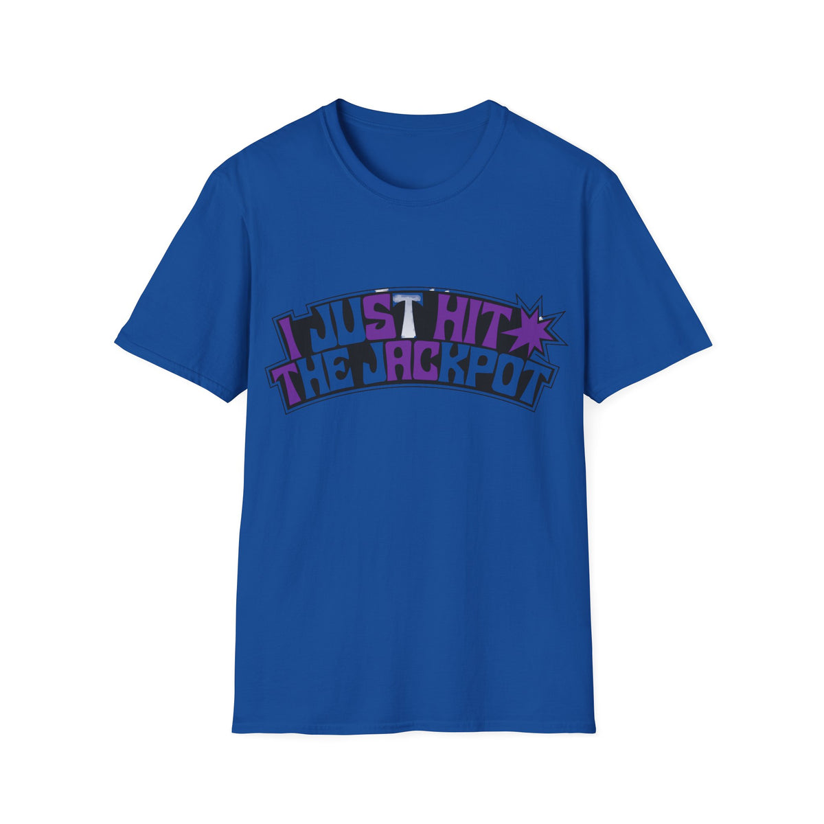 Just Hit the Jackpot T-Shirt — Retro Casino Graphic Tee - Trending Now - August 2026