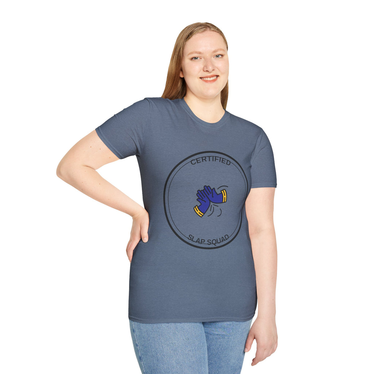 Certified Slap Squad T-Shirt — Funny Novelty Graphic Tee - Trending Now - August 2026