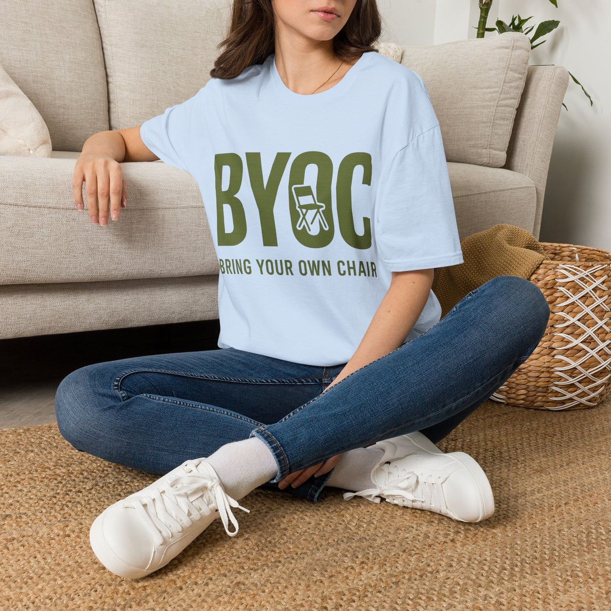 BYOC T-Shirt — Bold Minimalist Text Tee (Bring Your Own Coffee) - Trending Now - August 2026