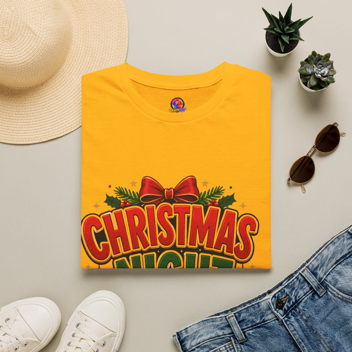 Christmas Night Crew T-Shirt
