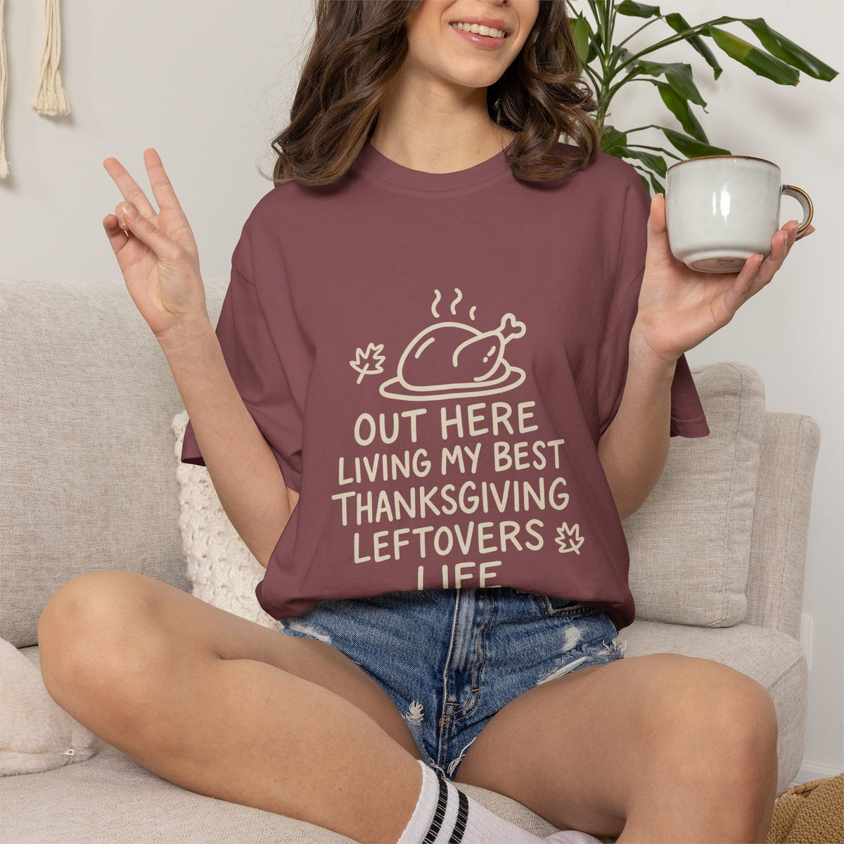 Thanksgiving Leftovers Life T-Shirt - Trending Now - October 2026
