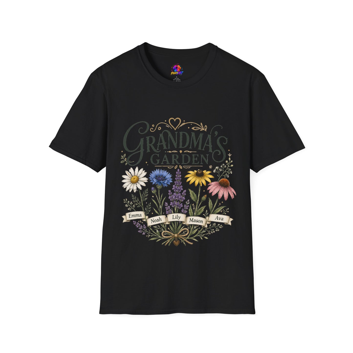 Grandma's Garden T-Shirt — Floral ‘Grandma’s Garden’ Gift Tee