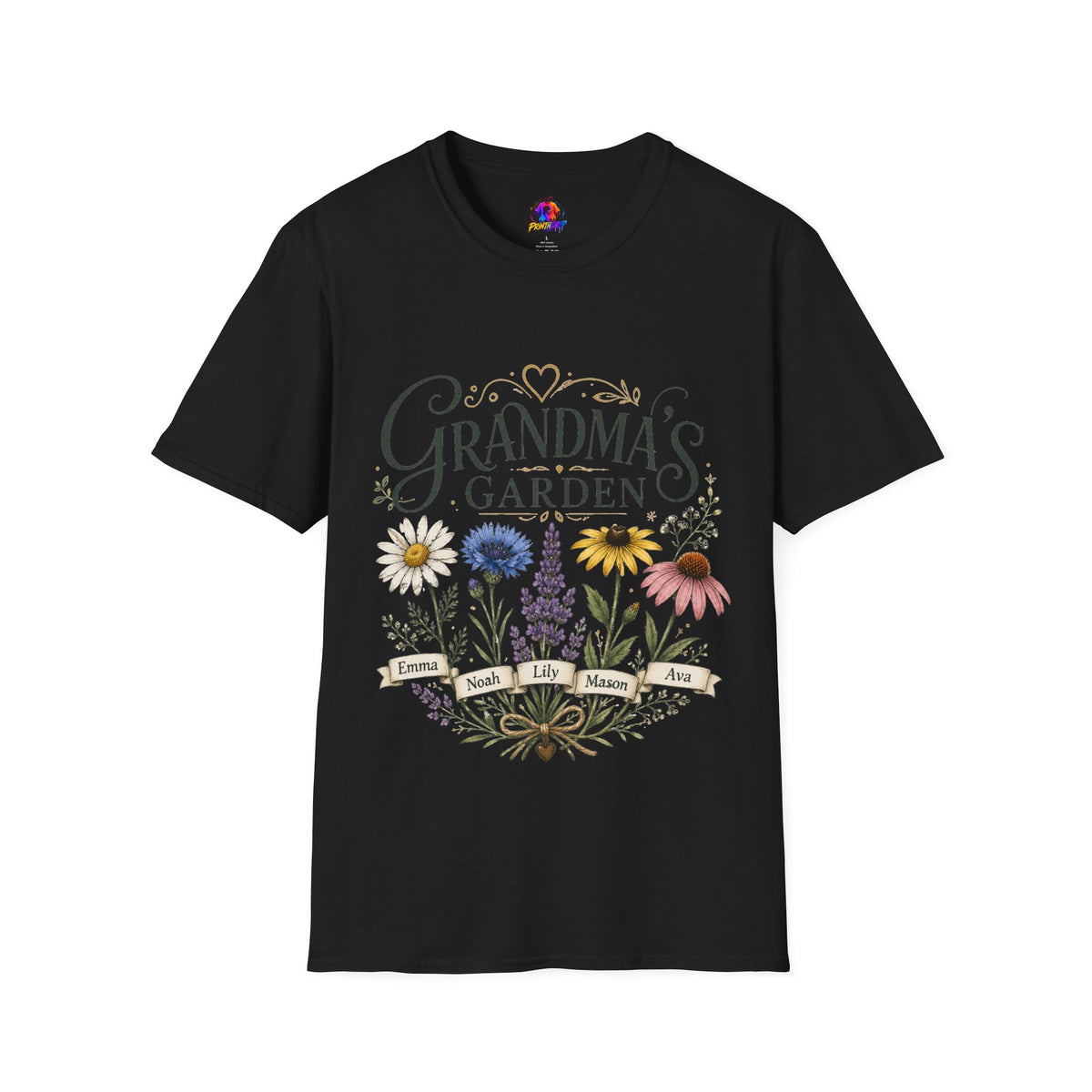 Grandma's Garden T-Shirt — Floral ‘Grandma’s Garden’ Gift Tee